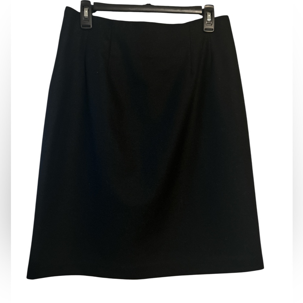 100% Wool Tailored Pencil Skirt JG Hook Women’s Size 12 Scandi Minimal USA Made